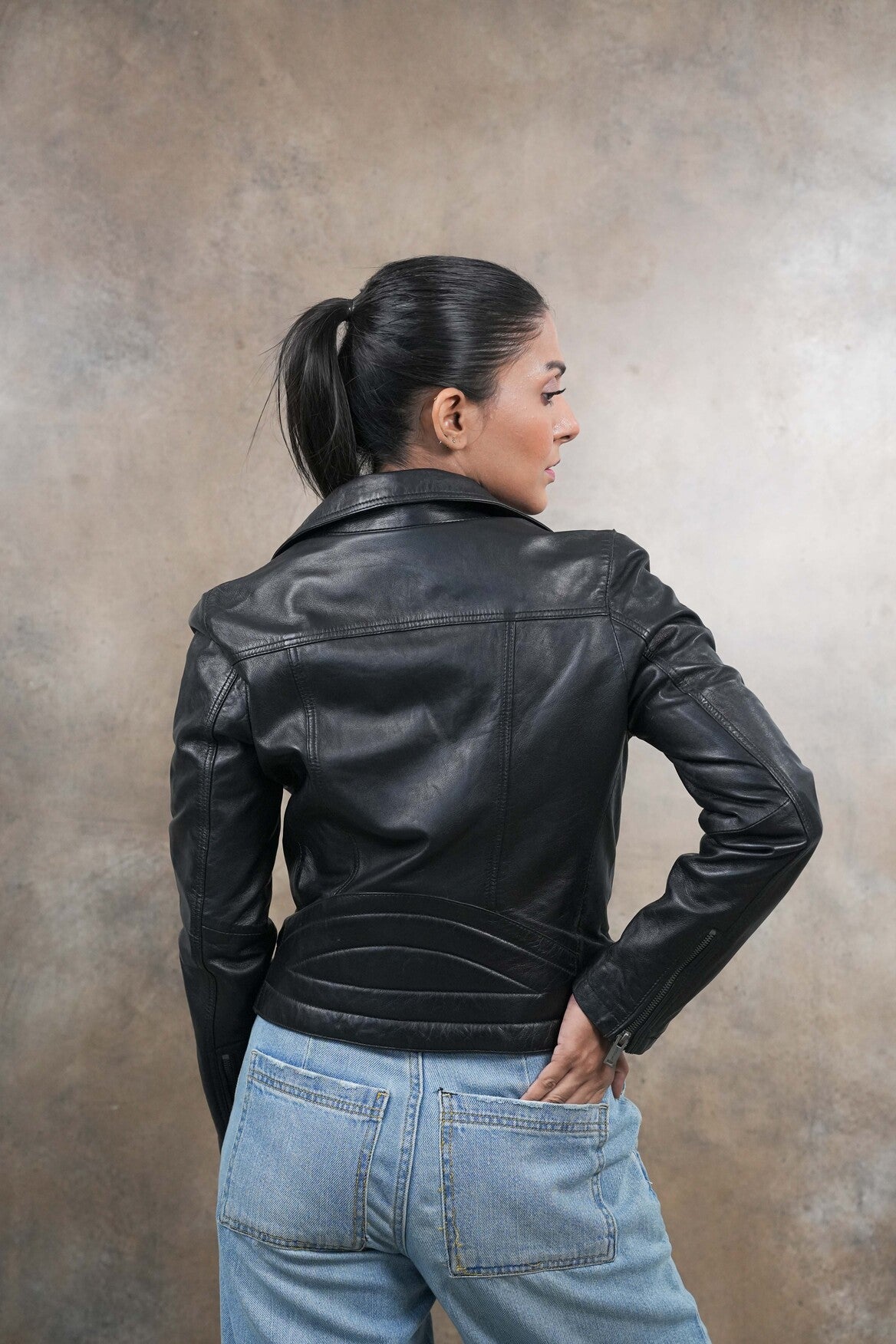 Midnight Rider Black Leather Jacket